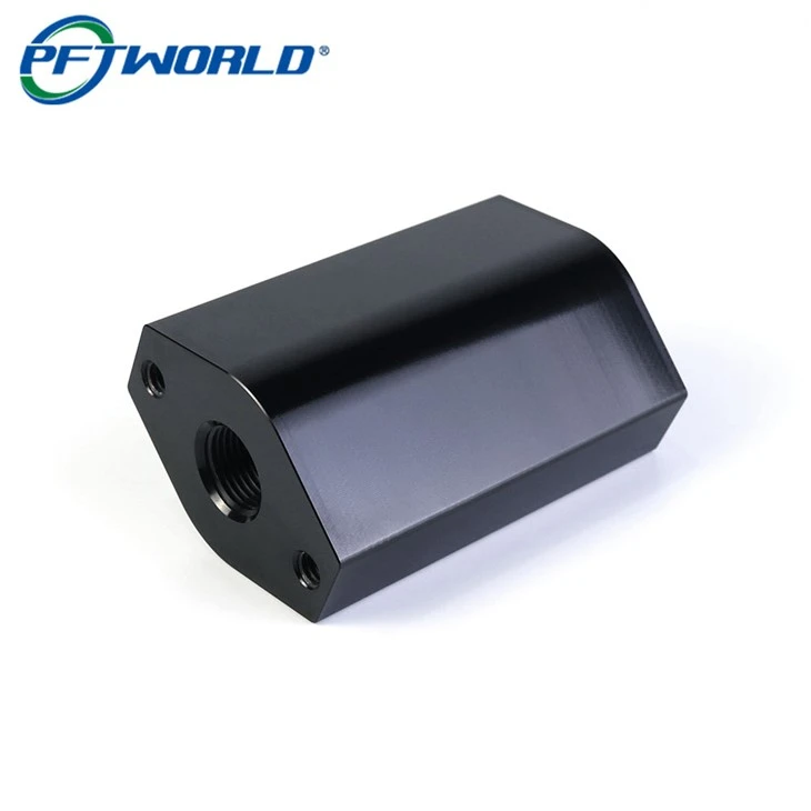 Aluminium CNC Presisi Dengan Lapisan Keras Hitam